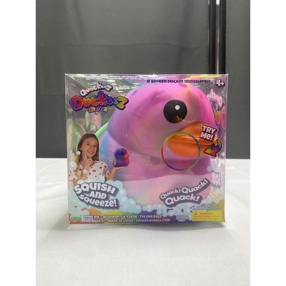 NEW Quackeez Duckeez Tie Die Squishies By PPNC *New Release*. Limited Edition